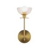 Sylvia 1 Light Bath Vanity 11.5 Inch Tall and 5 Inch Wide by Alora - WV515205