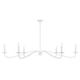 6 Light Oversized Chandelier by Meridian M100119