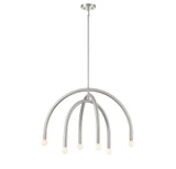6 Light Large Chandelier by Meridian M100115 - M100115