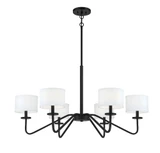 6 Light Oversized Chandelier by Meridian M10092 - M10092