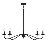 5 Light Oversized Chandelier by Meridian M10085 - M10085