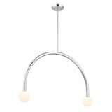 2 Light Mini Chandelier by Meridian M100132