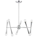 10 Light Medium Chandelier by Meridian - M100128