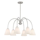 6 Light Large Chandelier by Meridian M100138 - M100138