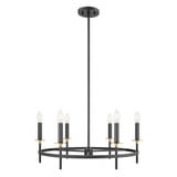 6 Light Medium Chandelier by Meridian M100140 - M100140