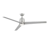 3 Blade Ceiling Fan with Light Kit 56 Inches Wide by Meridian - 3_M2013