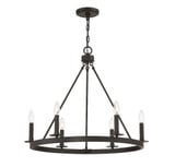 6 Light Medium Chandelier by Meridian M10093 - M10093