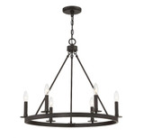 6 Light Medium Chandelier by Meridian M10093 - M10093