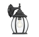 1 Light Outdoor Wall Lantern 13 Inch Tall by Meridian - M50053