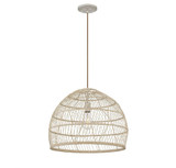 1 Light Large Pendant 16 Inch Tall by Meridian - M70106