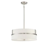 4 Light Large Pendant 20 Inch Wide by Meridian - M70102