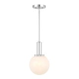 1 Light Small Pendant 13.25 Inch Tall by Meridian - M7050