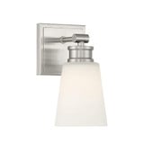 1 Light Wall Sconce 9.5 Inches Tall by Meridian - M90072
