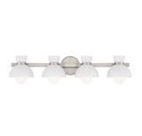 4 Light Vanity Light 33.5 Inch Wide by Meridian - M80076