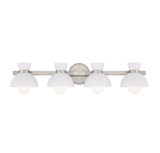 4 Light Vanity Light 33.5 Inch Wide by Meridian - M80076