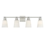 4 Light Vanity Light 31 Inch Wide by Meridian - M80056