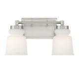 2 Light Vanity Light 14.5 Inch Wide by Meridian - M80057