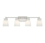 4 Light Contemporary Vanity Light 32 Inch Wide by Meridian - M80059