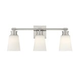 3 Light Contemporary Vanity Light 23 Inch Wide by Meridian - M80055