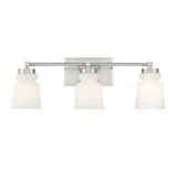 3 Light Contemporary Vanity Light 24 Inch Wide by Meridian - M80058