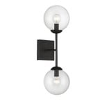 2 Light Wall Sconce 20 Inch Tall by Meridian - M90001