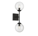 2 Light Wall Sconce 20 Inch Tall by Meridian - M90001