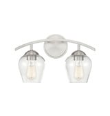 2 Light Vanity Light 16 Inch Wide by Meridian - M80031