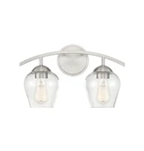 2 Light Vanity Light 16 Inch Wide by Meridian - M80031