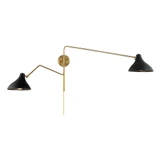 2 Light Wall Sconce 86 Inch Wide by Meridian - M90088