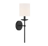 1 Light Wall Sconce 18.5 Inch Tall by Meridian - M90079