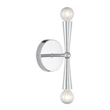 2 Light Wall Sconce 10 Inch Tall by Meridian - M90110