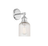 1 Light Modern Wall Sconce 12 Inch Tall by Meridian - M90083