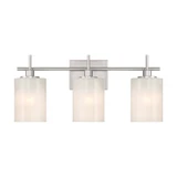 3 Light Vanity Light 22 Inch Wide by Meridian - M80084