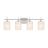 4 Light Vanity Light 30.75 Inch Wide by Meridian - M80085