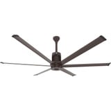 i6 96 Inch 6 Blade Downrod Mounted Ceiling Fan by Big Ass Fans - I6-96