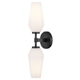Gio 16W 2 LED Large Wall Sconce 21 Inch Tall and 5 Inch Wide by Lark - 85505
