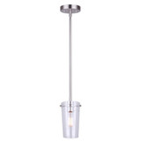 Vivien 1 Light Mini Pendant by Canarm Inc - IPL1080A01GD