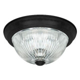 2 Light 11 Inch Wide Flush Mount by Canarm Inc - IFM211MBK