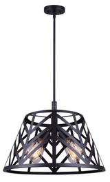 Maud 4 Light Small Chandelier by Canarm - ICH635B04BK19