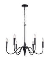 Brielle 6 Light Medium Chandelier by Canarm - ICH1103A06