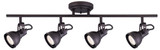 Polo  4 Light Track Light 8.5 In Tall and 29 In Wide by Canarm Inc - IT622A04BN10