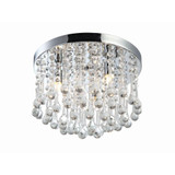 Daya 3 Light 11.75 Inch Wide Flush Mount by Canarm Inc - IFM237B12ORB9