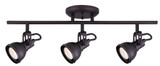 Polo  3 Light Track Light 8.5 In Tall and 22.5 In Wide by Canarm Inc - IT622A03ORB10