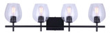 Cain 4 Light Vanity Light by Canarm - IVL1019A04BK