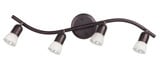 James  4 Light Track Light 7.13 In Tall and 26.5 In Wide by Canarm Inc - IT356A04BPT10