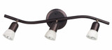 James  3 Light Track Light 7.13 In Tall and 23 In Wide by Canarm Inc - IT356A03ORB10
