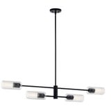 Velestino 4 Light Minimalistic Linear Chandelier by Kichler - 52681