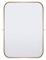 Rectangular Mirror 23 Inch Tall and 20 Inch Wide by Canarm - RT31MBK2023