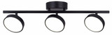 Neelia  75W 3 LED Track Light 6 In Tall and 5.13 In Wide by Canarm Inc - LT257A03BK
