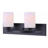 Hampton 2 Light Vanity Light by Canarm - IVL370A02BK